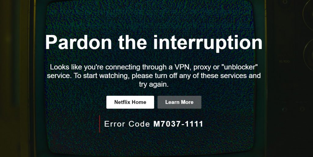 netflix france not working with ivacyvpn